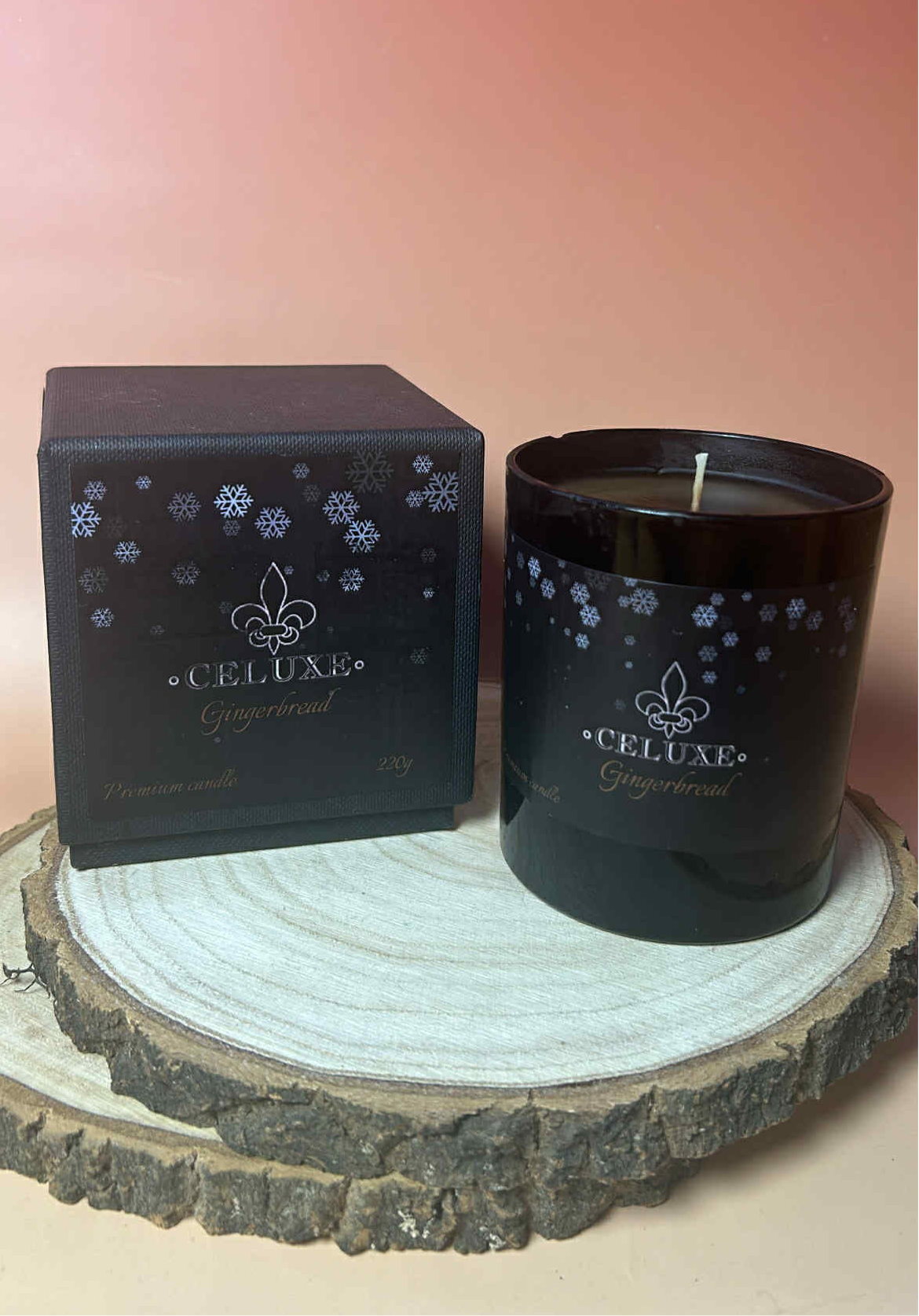 CELUXE Premium Gingerbread Scented Candle LIMITED EDITION