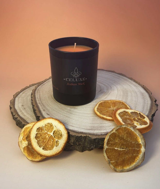 CELUXE Premium Arabian Musk Scented Candle