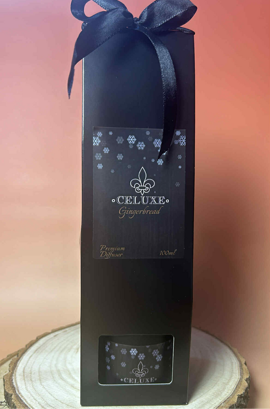 CELUXE Premium Gingerbread Reed Diffuser 100ml LIMITED EDITION