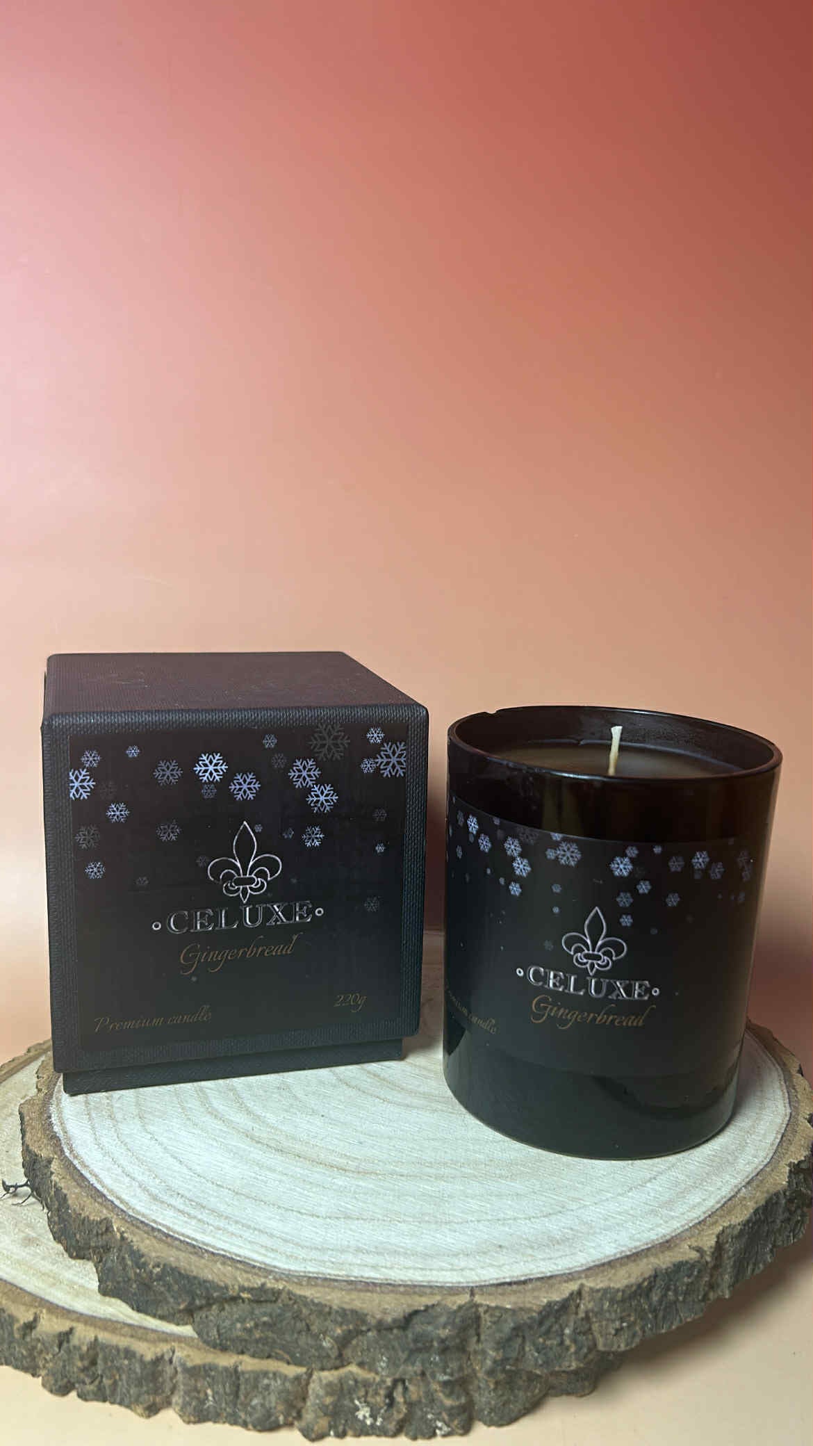 CELUXE Premium Gingerbread Scented Candle LIMITED EDITION