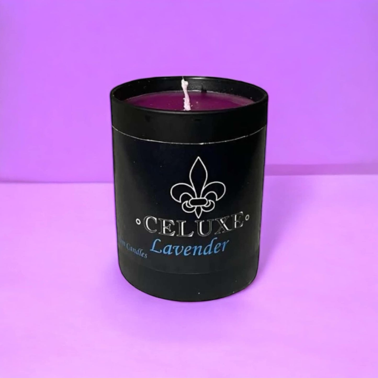 CELUXE Premium Lavender Scented Candle