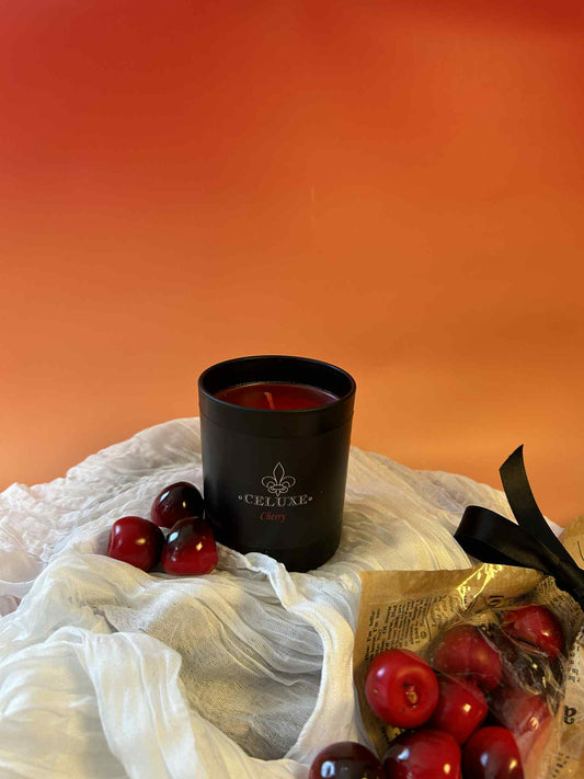 CELUXE Premium Cherry Scented Candle