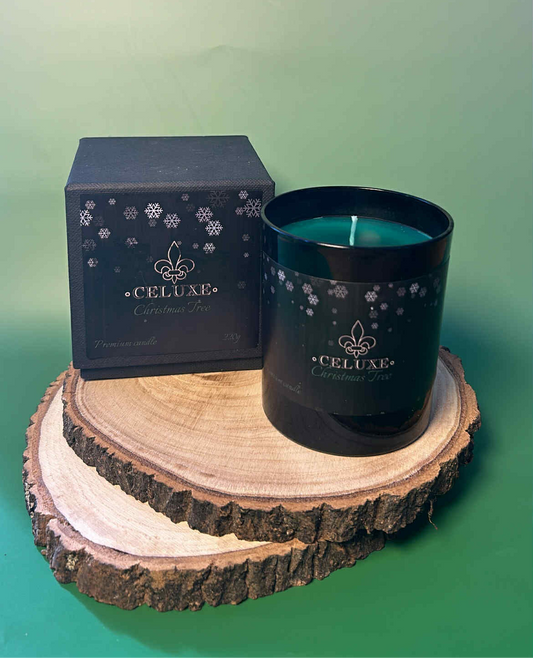 CELUXE Premium Christmas Tree Scented Candle LIMITED EDITION