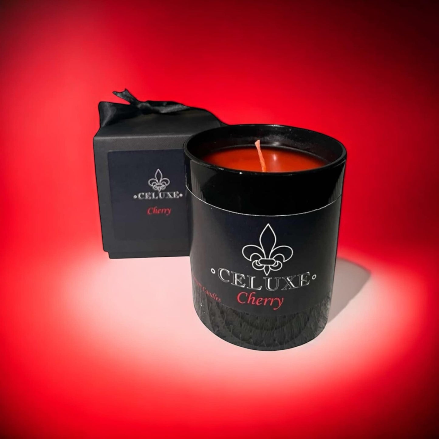 CELUXE Premium Cherry Scented Candle