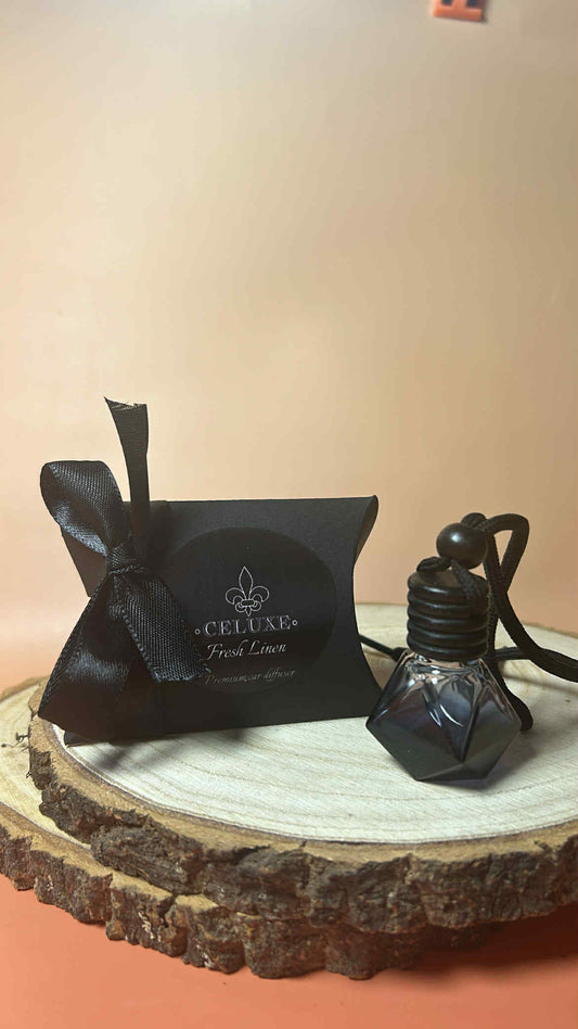 CELUXE Premium Black Car Diffuser 10ml